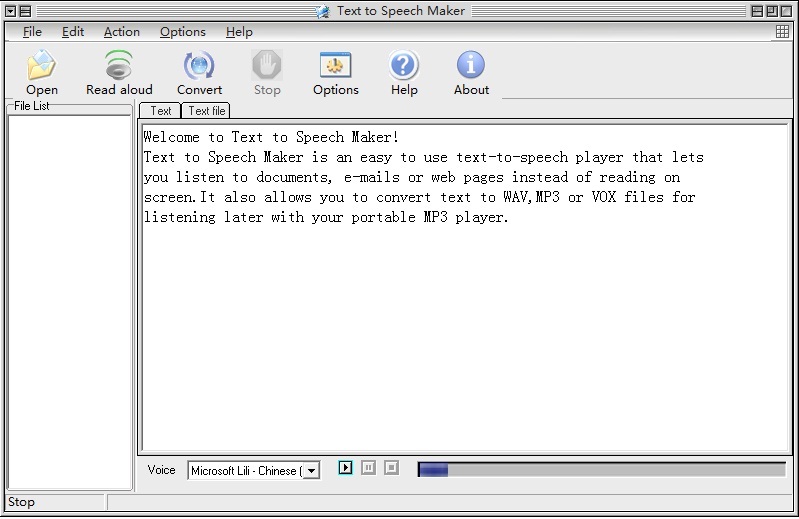 Text to Speech Maker Screenshot